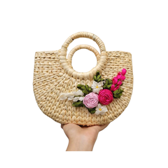 Water Hyacinth Bag For Travel 1