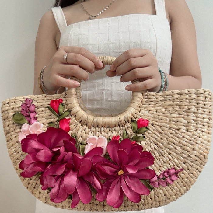 Water Hyacinth Bag H30 2