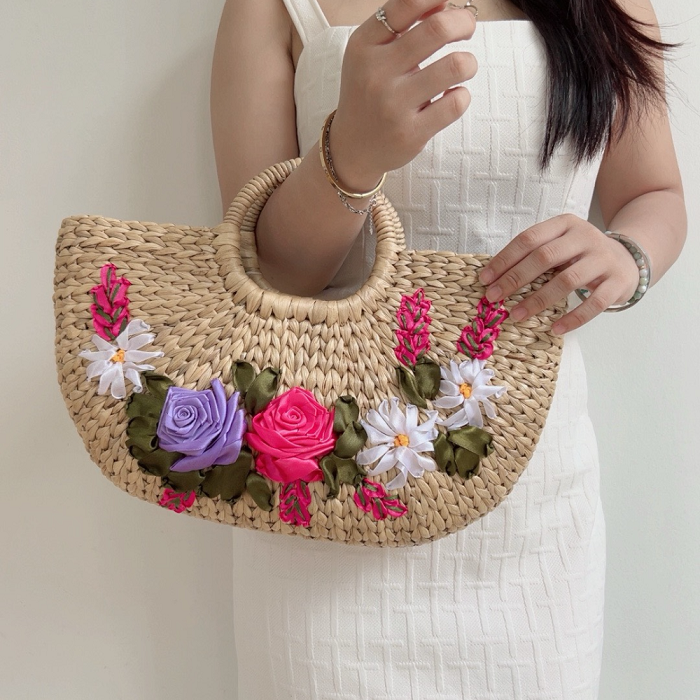 Water Hyacinth Bag H30 1