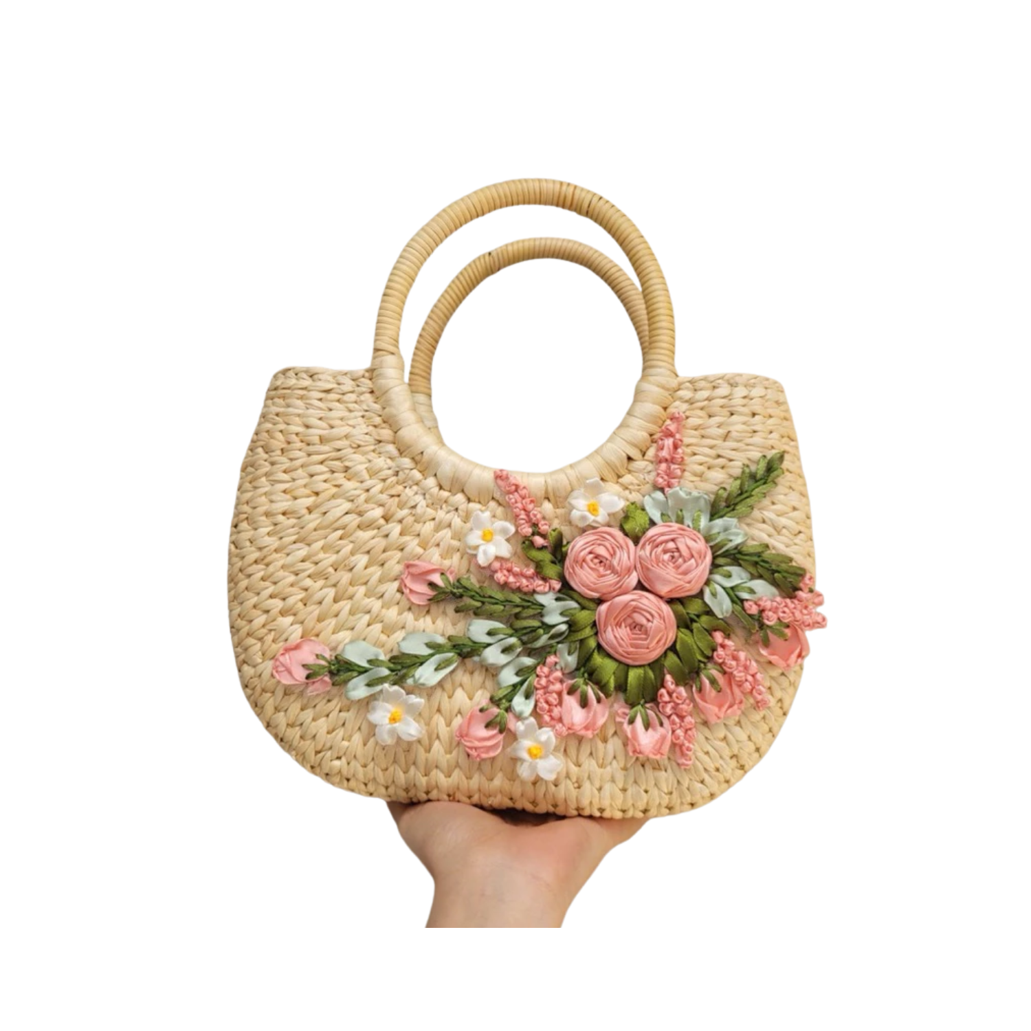 Water Hyacinth Beach Bag