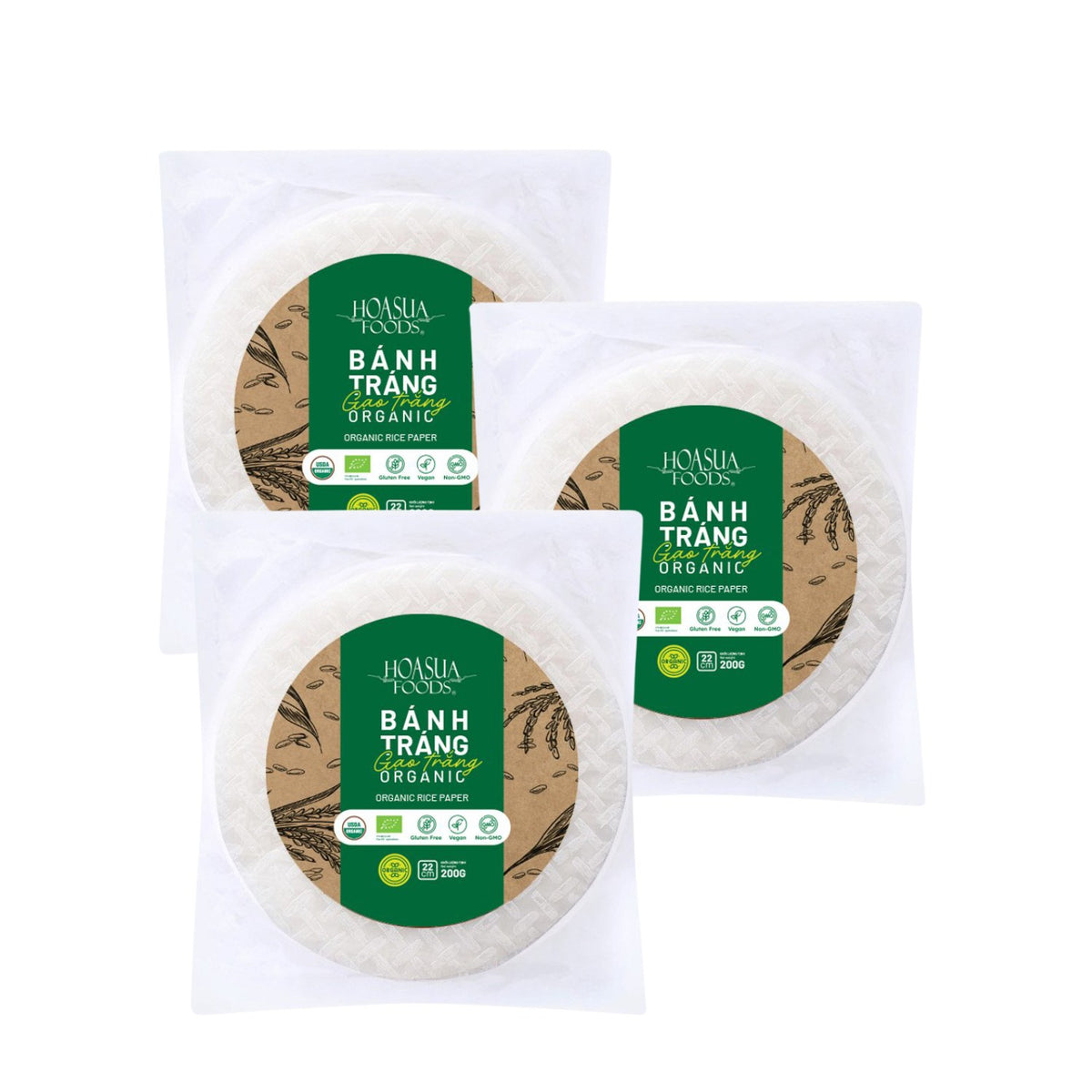 White Rice Paper Wrappers