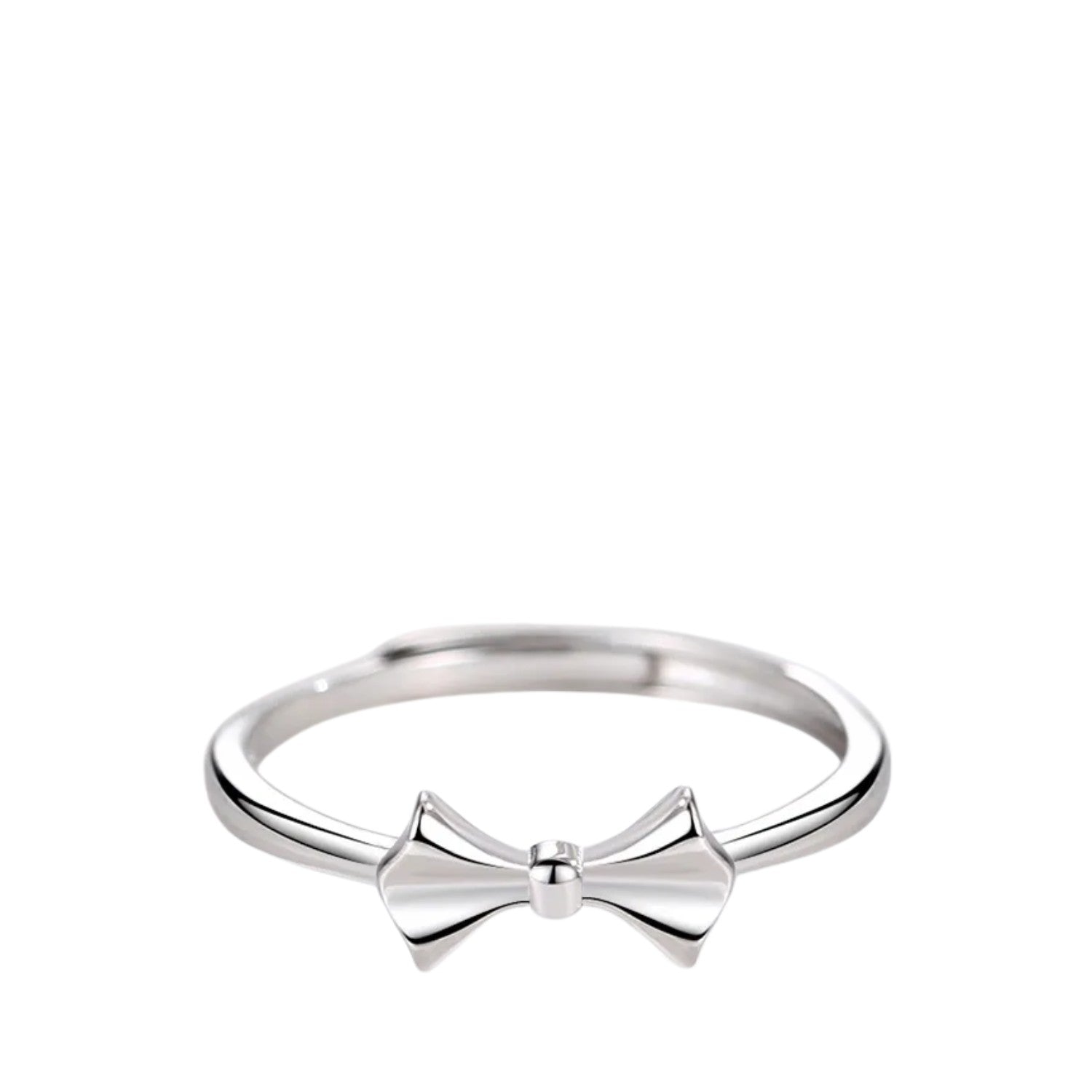 Women's Bow Ring Handcrafted 925 Sterling Silver