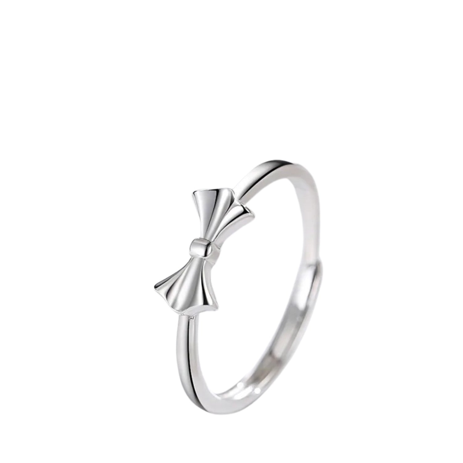 Women's Bow Ring Handcrafted 925 Sterling Silver