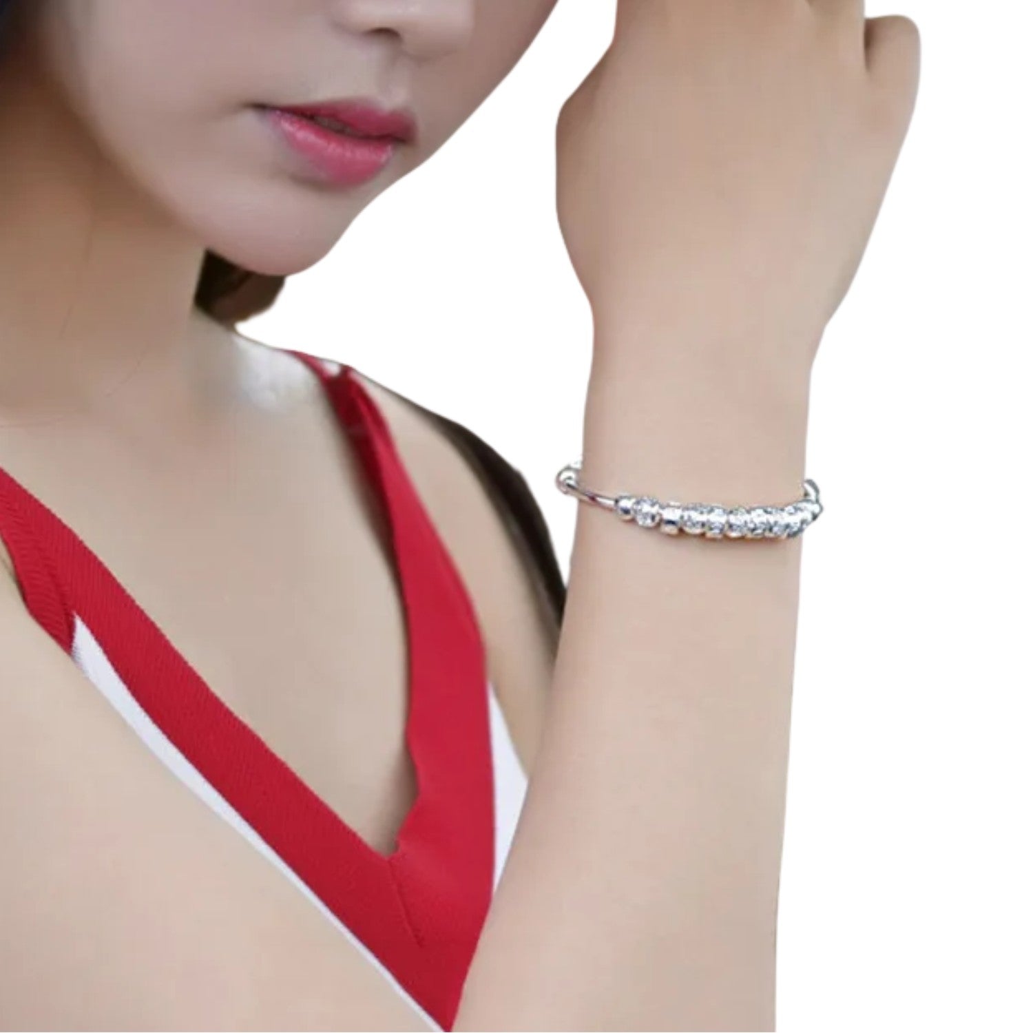 Women's Bracelet Handcrafted 999 Fine Silver
