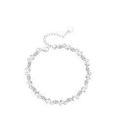 Women's Bracelet with Bird Design Handcrafted 999 Fine Silver