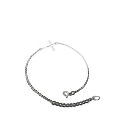Women's Bracelet with Letter T  Handcrafted 925 Sterling Silver