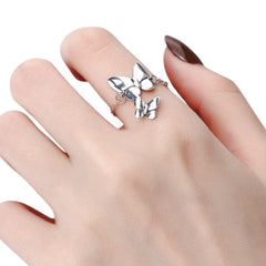 Women's Butterfly Ring Handcrafted 925 Sterling Silver