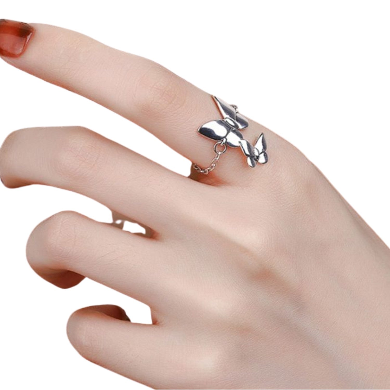 Women's Butterfly Ring Handcrafted 925 Sterling Silver
