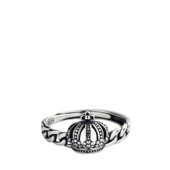 Women's Crown-Shaped Ring Handcrafted 925 Sterling Silver