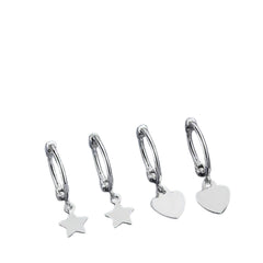 Women's Earrings Handcrafted 925 Sterling Silver