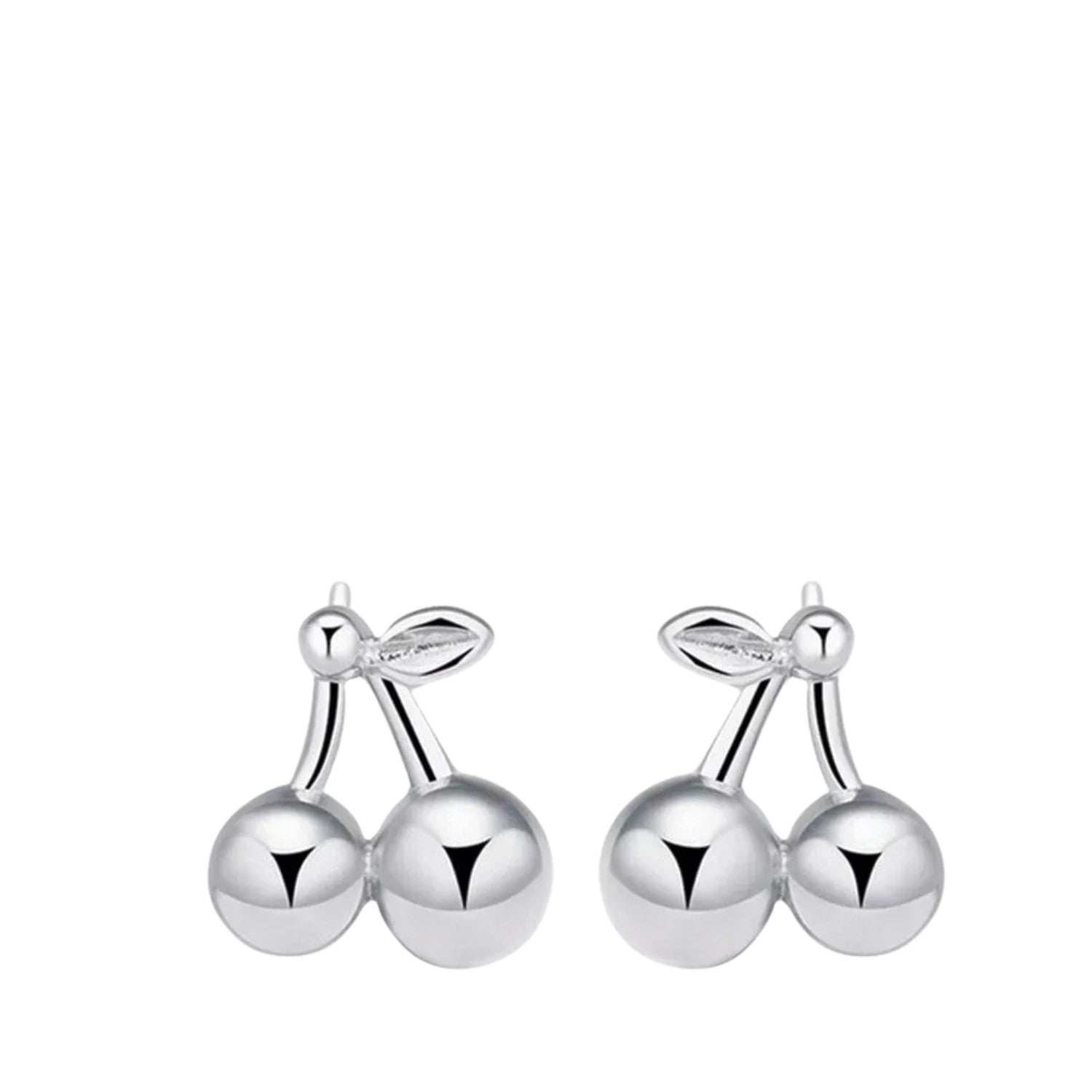 Women's Fruit-Shaped Earrings Handcrafted 925 Sterling Silver