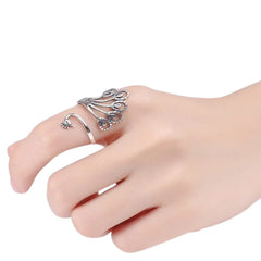 Women's Phoenix Ring Handcrafted 925 Sterling Silver