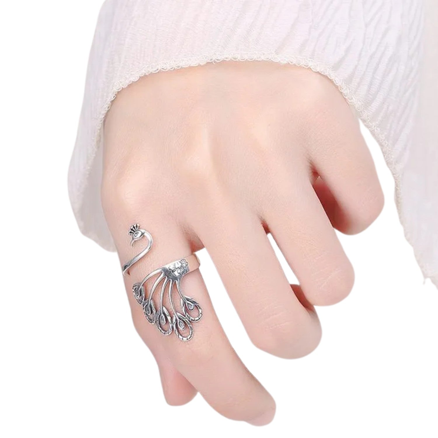Women's Phoenix Ring Handcrafted 925 Sterling Silver