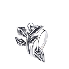 Women's Plum Blossom Ring Handcrafted 925 Sterling Silver