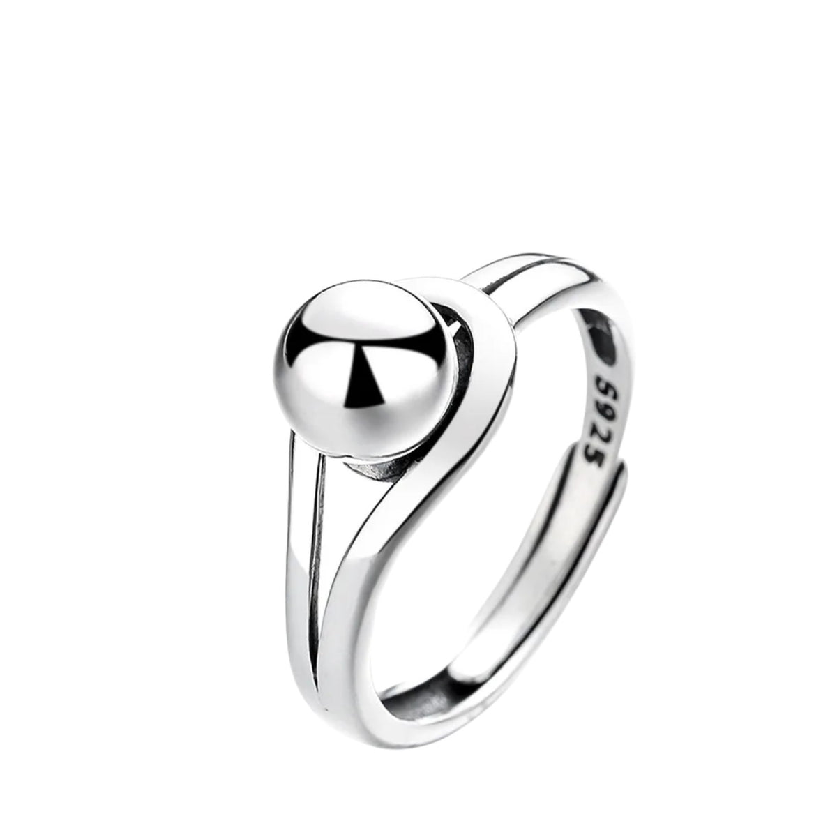 Women's Round Ring Handcrafted 925 Sterling Silver