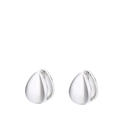 Women's Teardrop Shaped Earrings Handcrafted 925 Sterling Silver