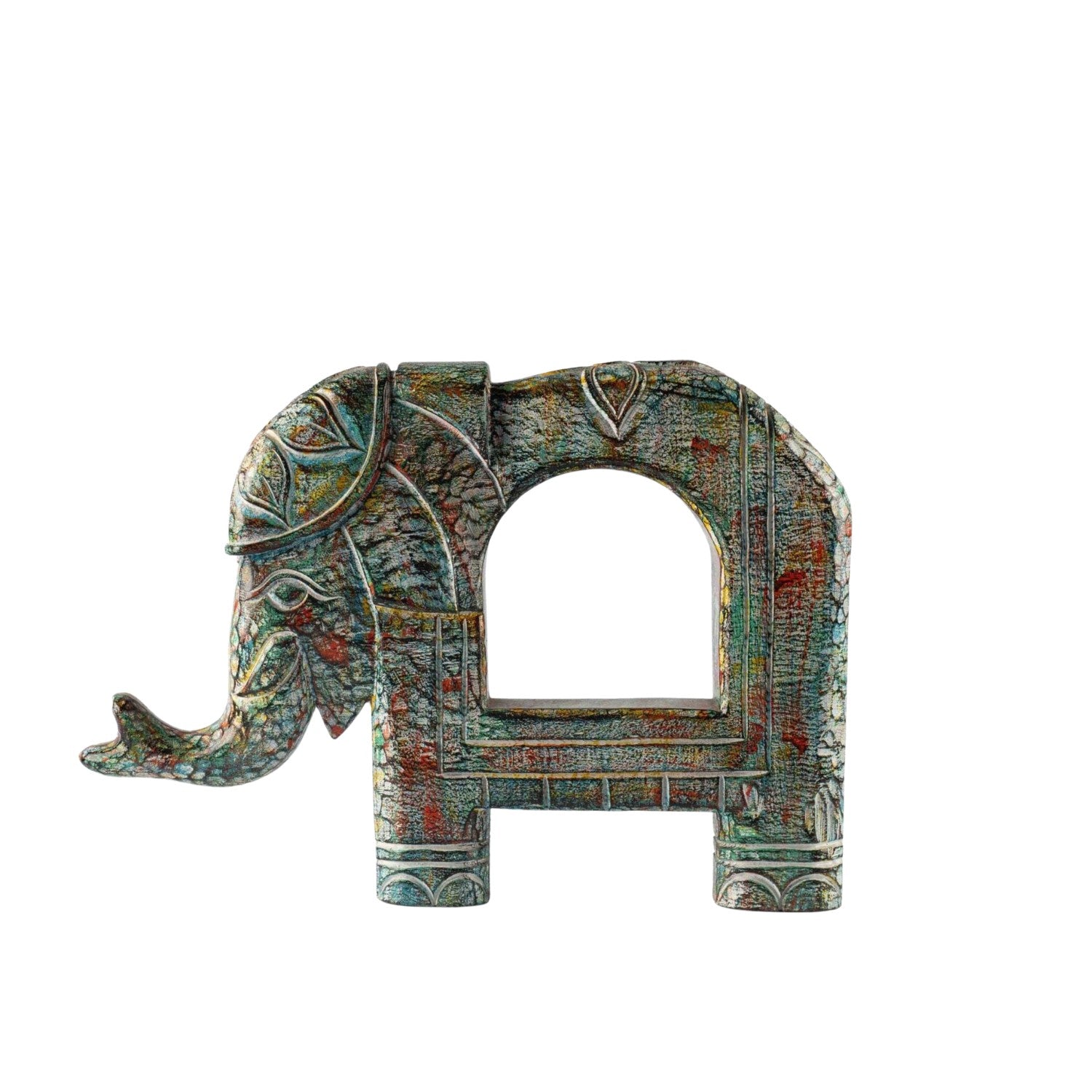 Wooden A-Shaped Elephant