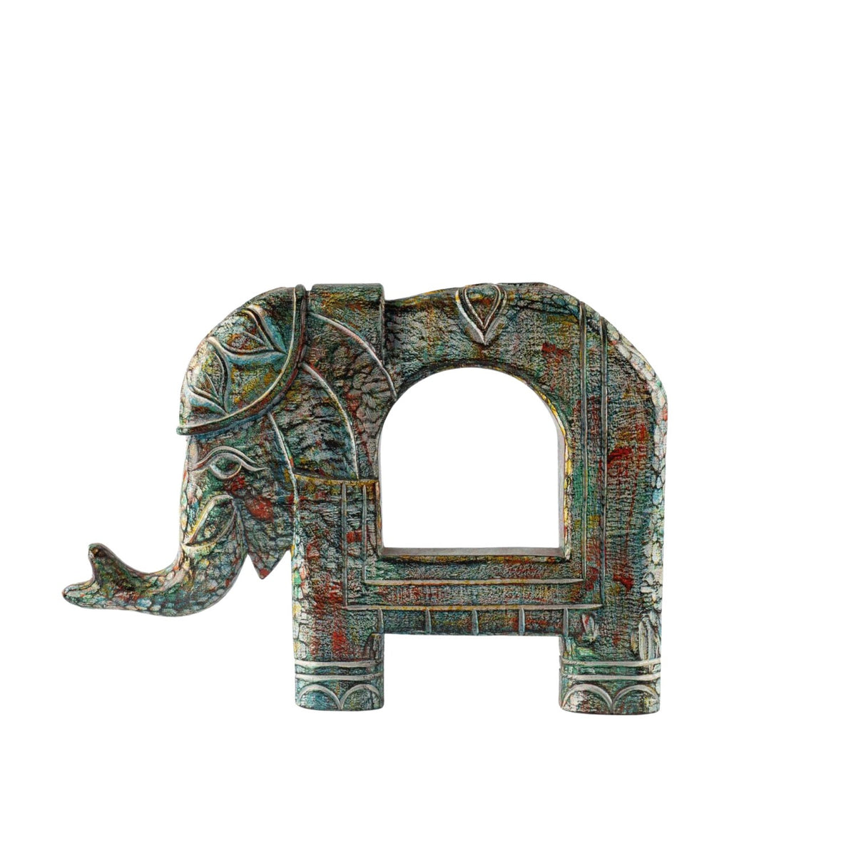 Wooden A-Shaped Elephant