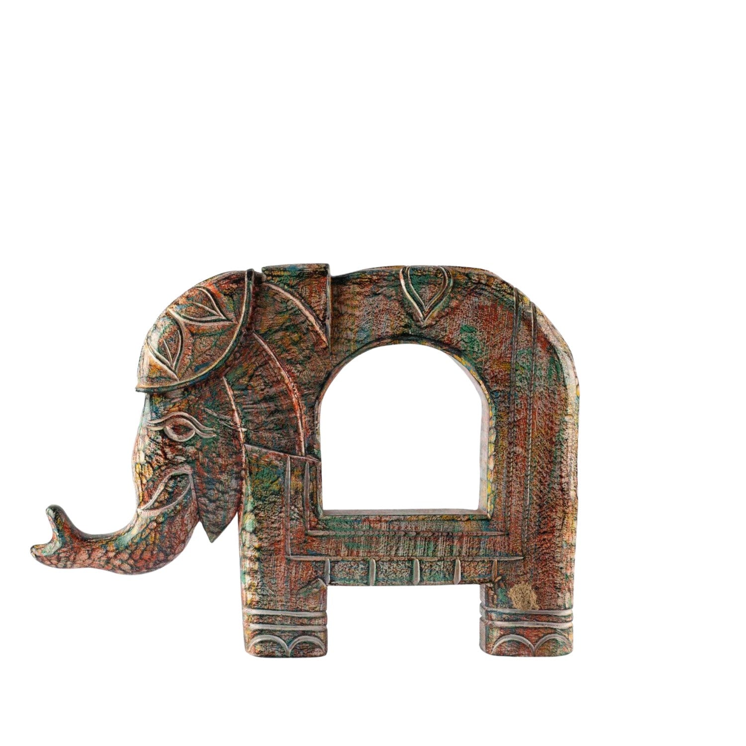 Wooden A-Shaped Elephant