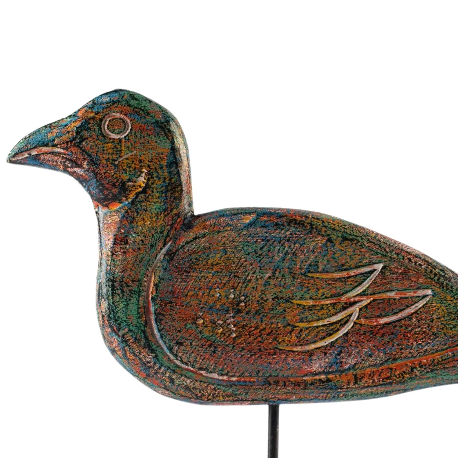 Wooden Bird with Base