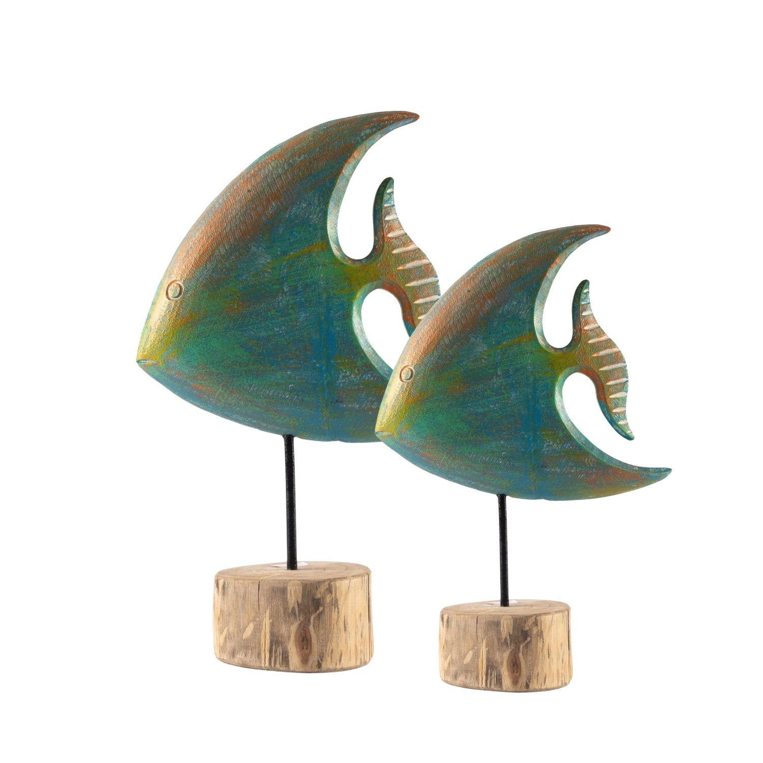 Wooden Fish with Base