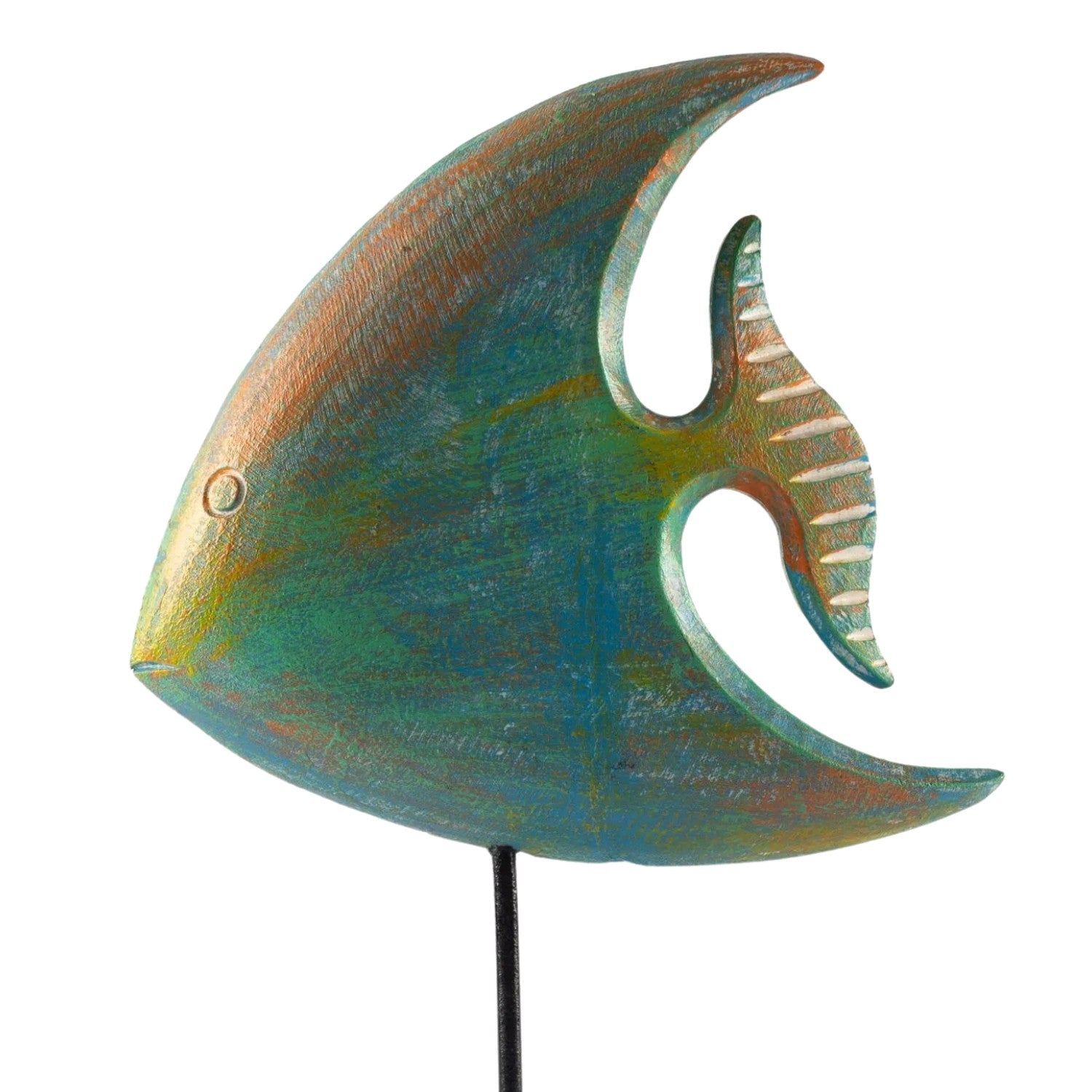 Wooden Fish with Base
