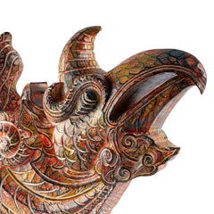Wooden Phoenix Head