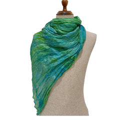 Wrinkled Towel Mulberry Silk Handcrafted 9