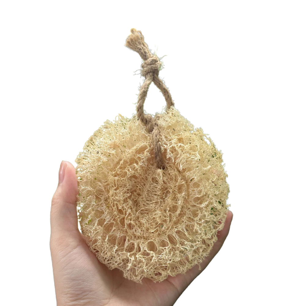 Loofah Used To Wash Dishes And Pots